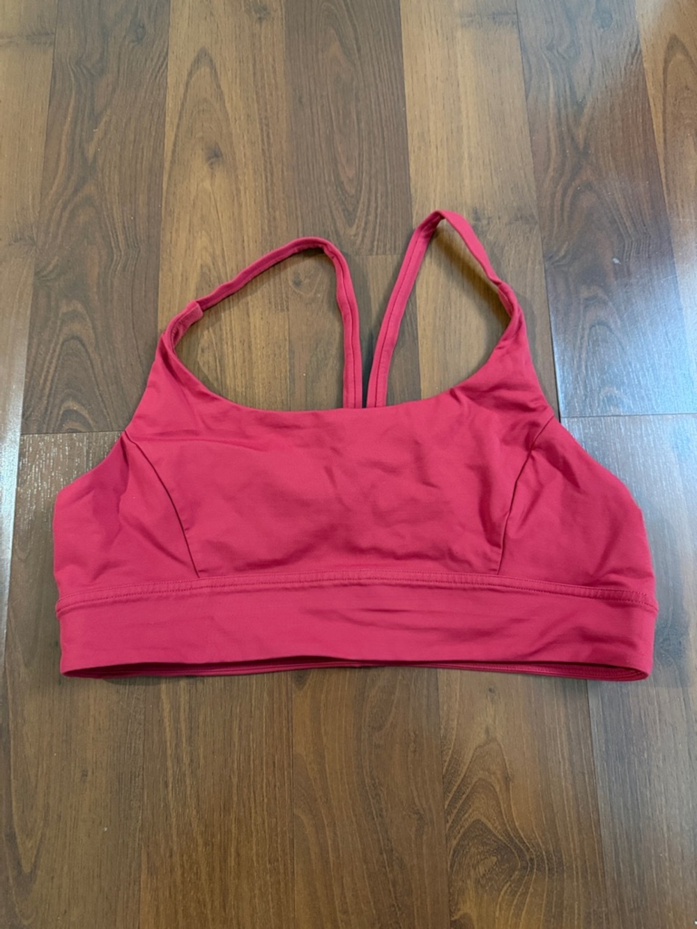lululemon athletica Crimson Strappy Sports Bra